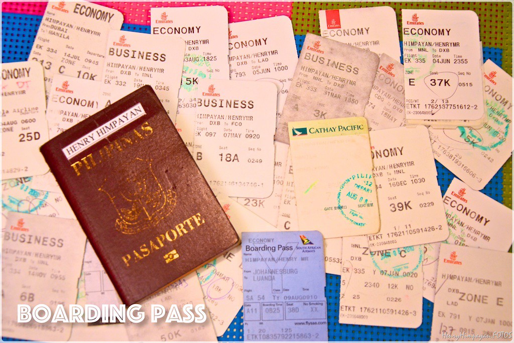 some of my boarding passes