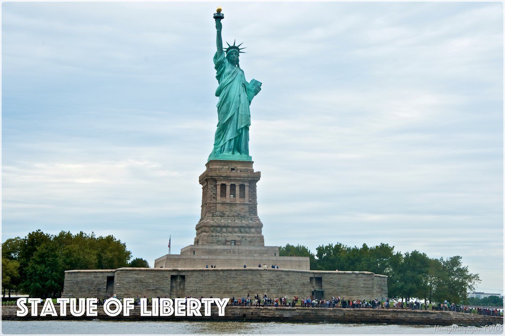 i made it to the Statue of Liberty