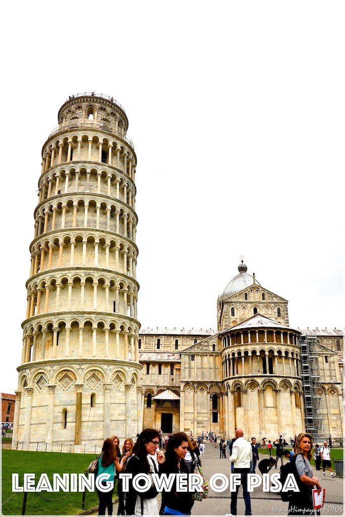 the Leaning Tower of Pisa