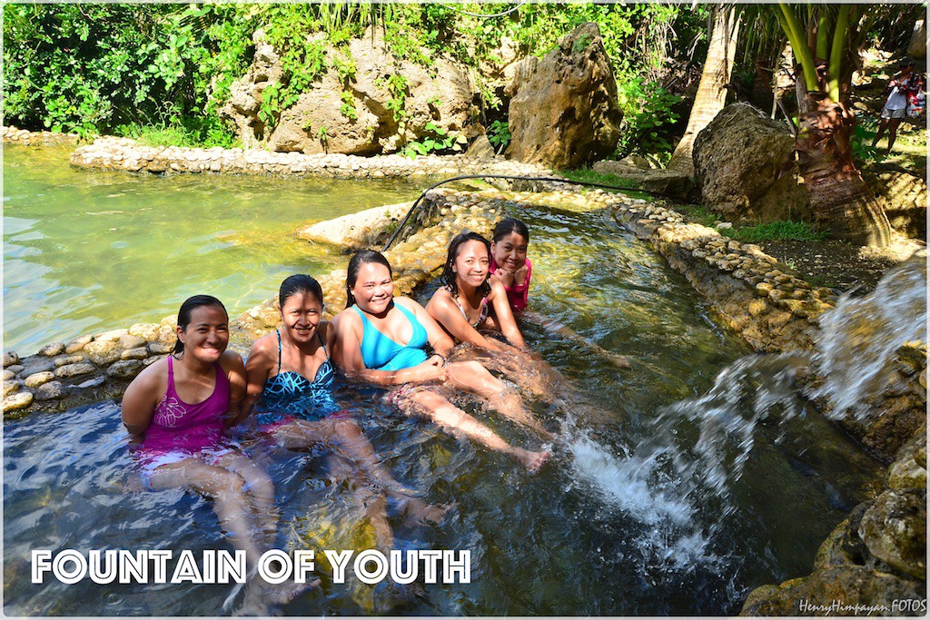 swimming at fountain of youth