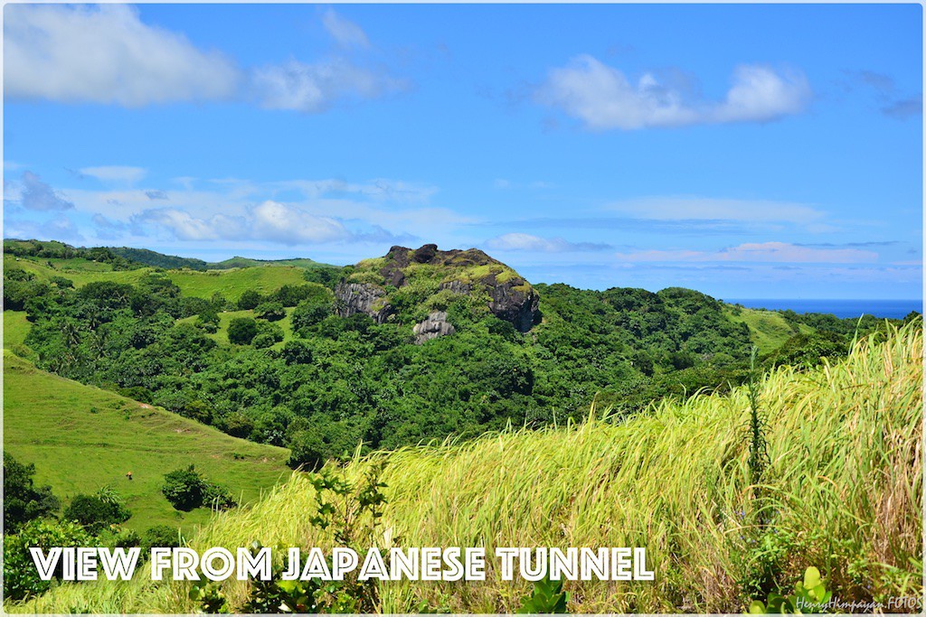 the view at the entrance of the Japanese Tunnel