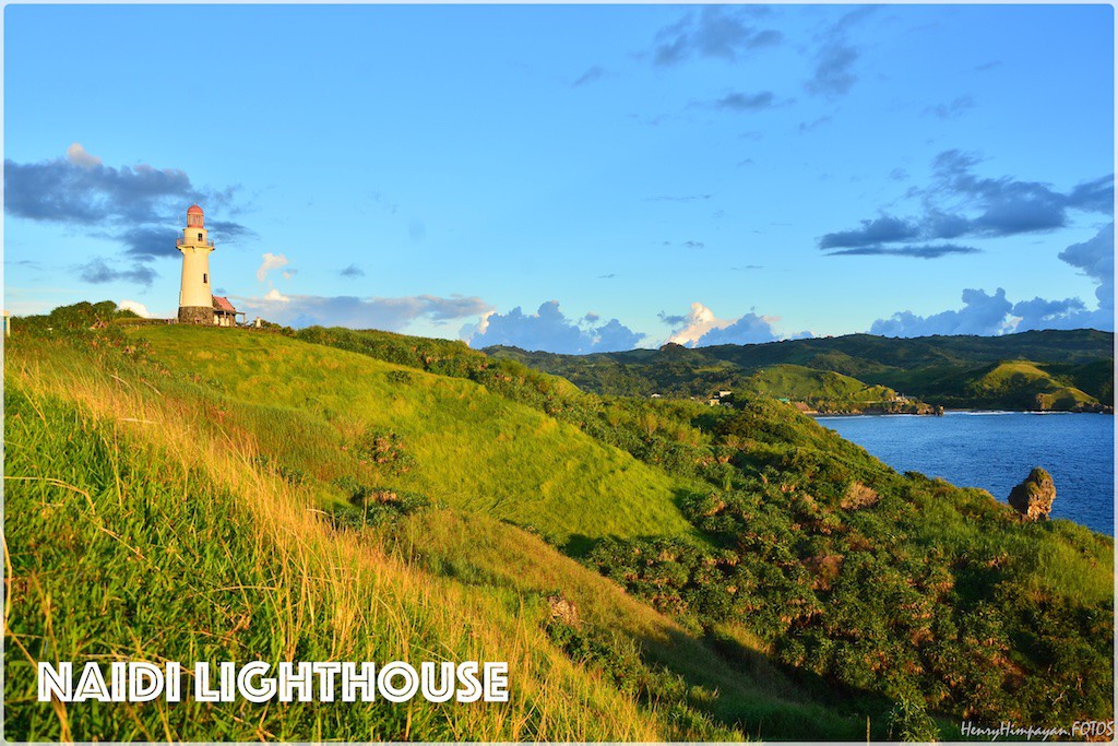 the Naidi Lighthouse at sunset