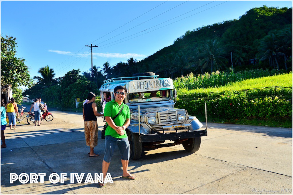 pose with the jeepney in Batanes