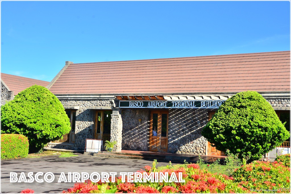 the Terminal building of Basco Airport