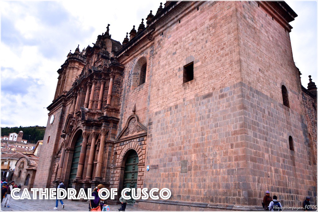 the front of the Cathedral of Cusco