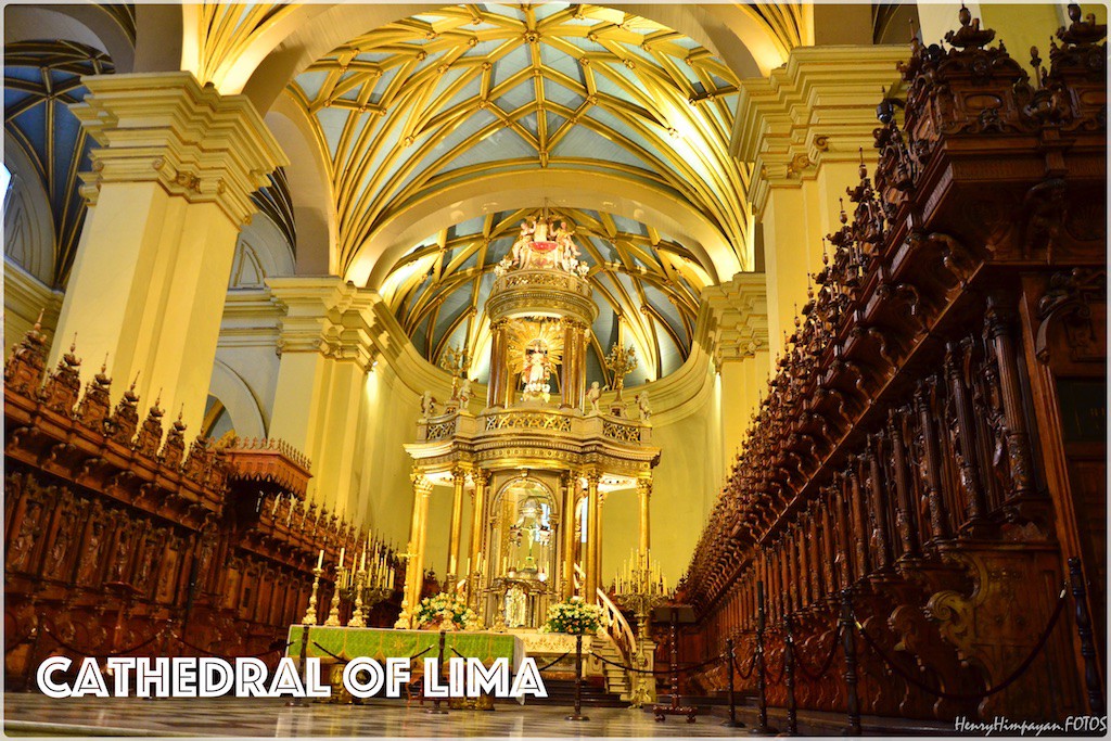 the grand altar of the Cathedral