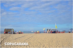 the beach at early morning, crowd starts flocking as the sun rises