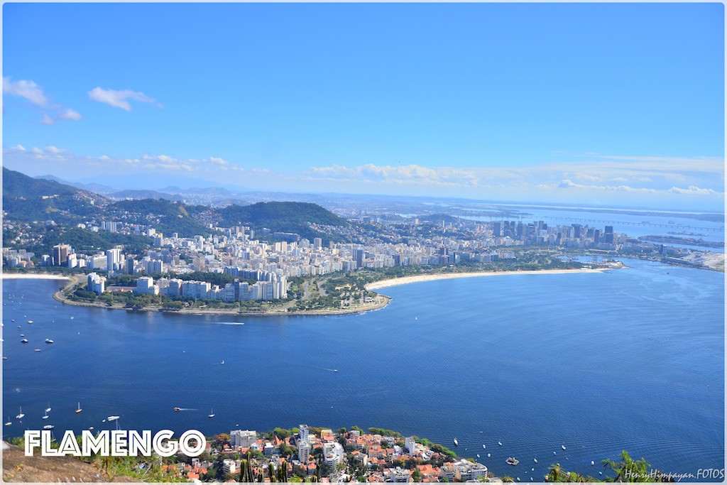 the view of Flamengo neighborhood