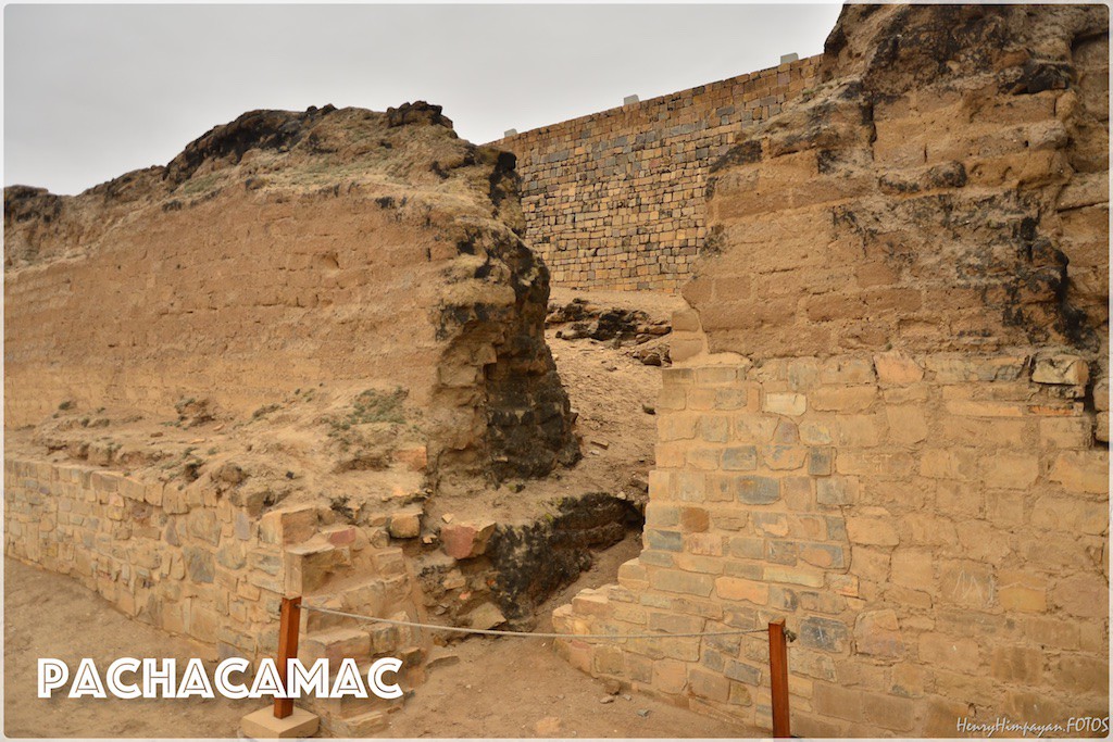 some of the eroded parts of the Temple of the Sun