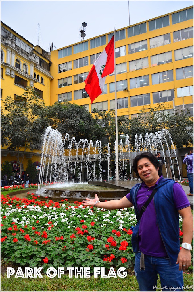 this is the Park of the Peru Flag