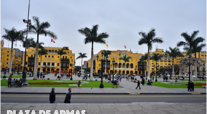 Plaza de Armas Lima Peru