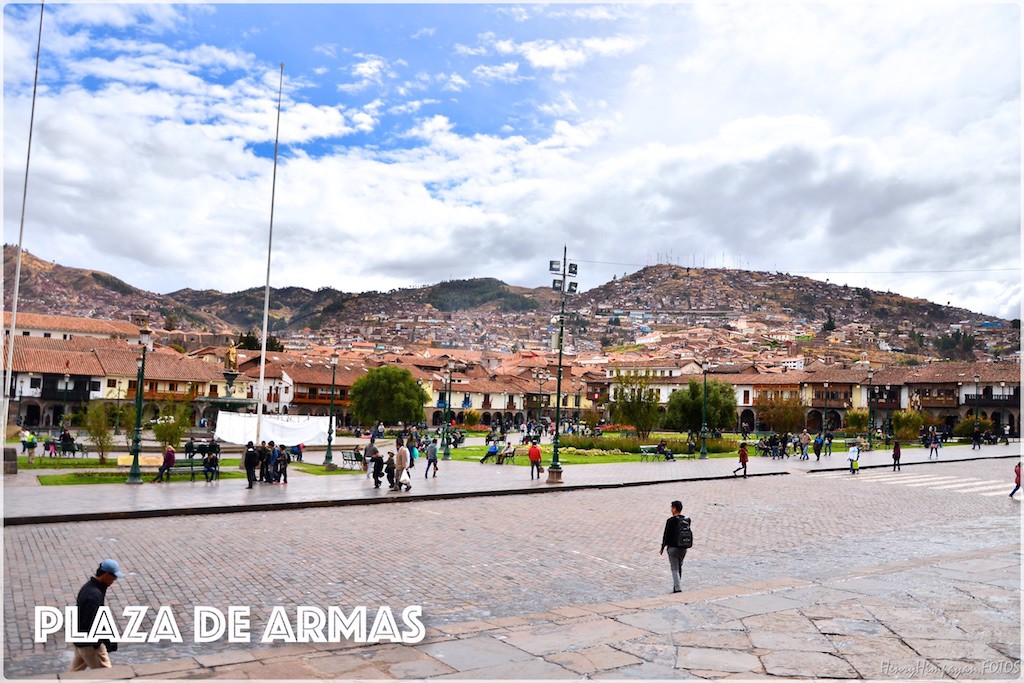 the main square of Cusco