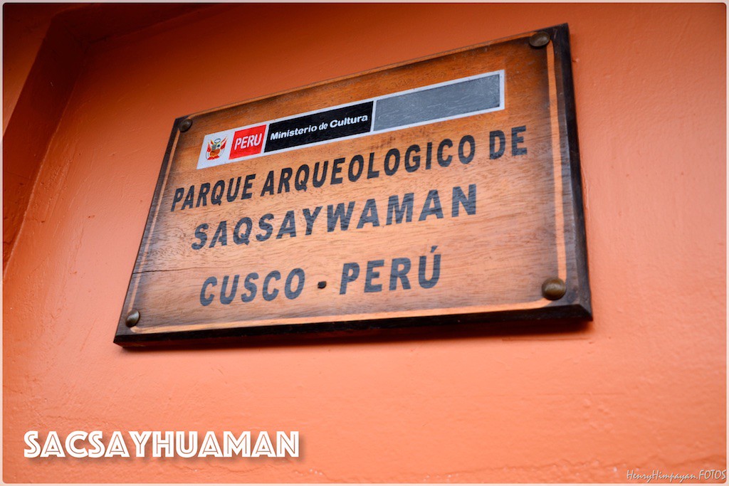 at Sacsayhuaman