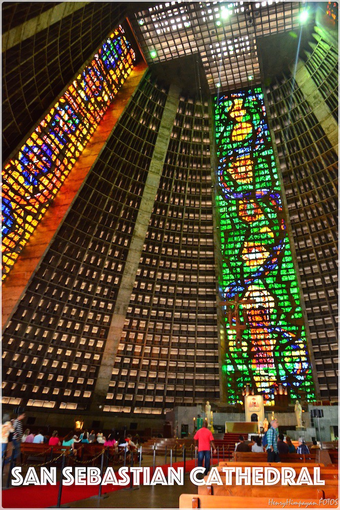 inside San Sebastian Cathedral