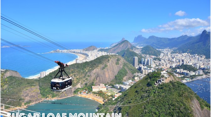 RIO DE JANEIRO… At the Sugar Loaf Mountain