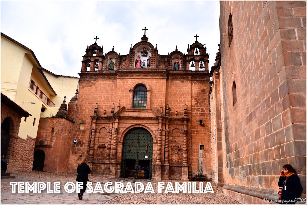 the Temple of Sagrada Familia, also serves as the entrance for tourists at the Cathedral