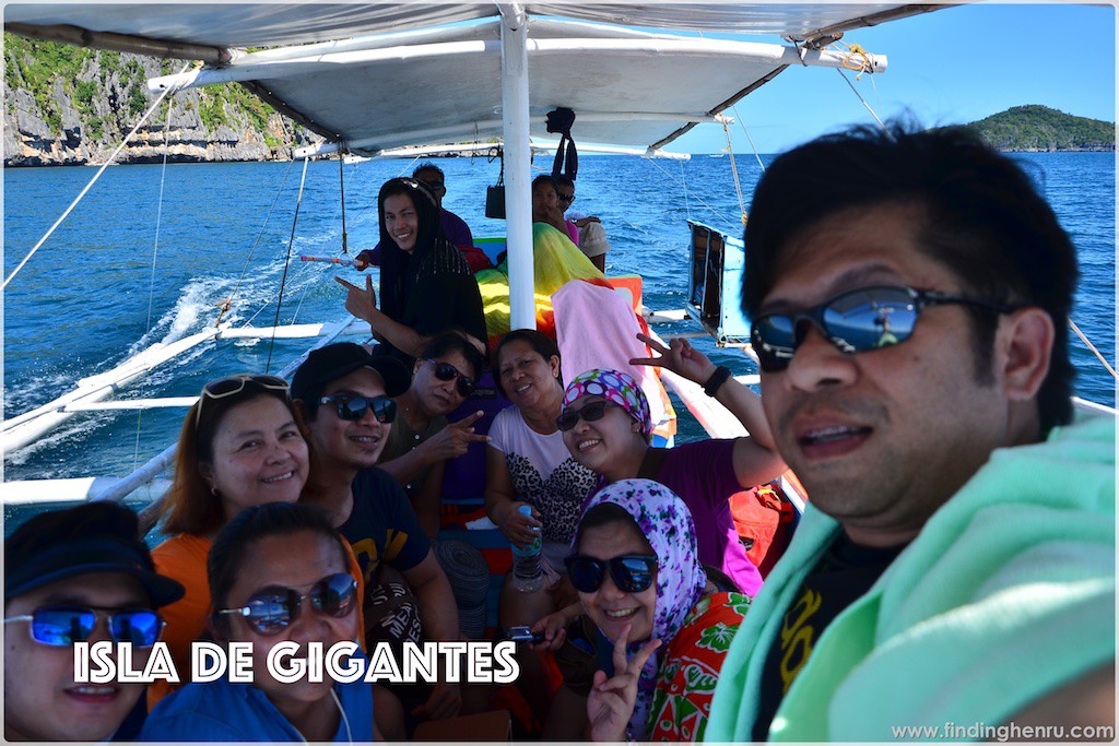 on board our boat back to Estancia