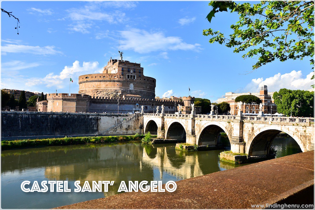 the picturesque Castel Sant' Angelo