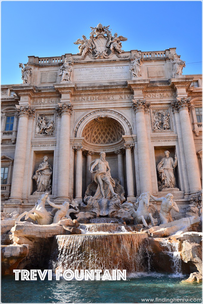 this is the beautiful Trevi Fountain