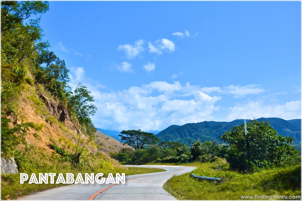 winding roads in Pantabangan