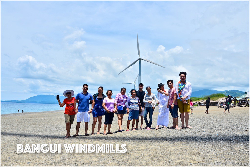 group picture with the windmills