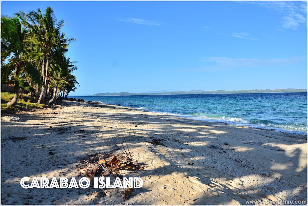 the beach at one barangay near Poblacion