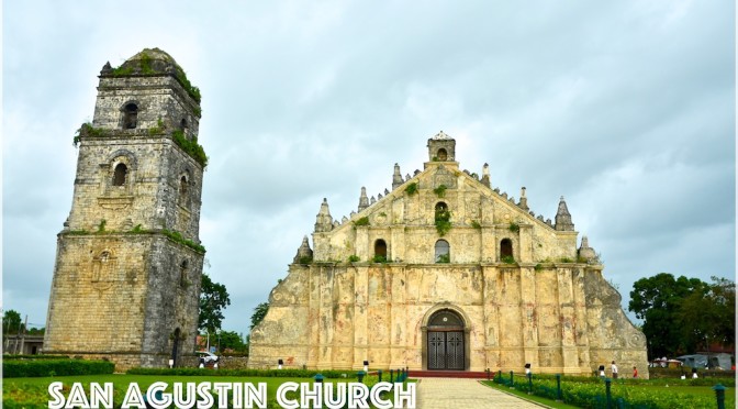 San Agustin Church Paoay Ilocos Norte