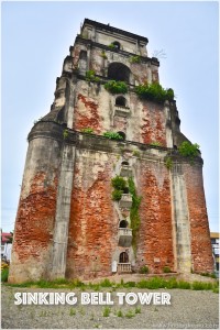 the Sinking Bell Tower of Laoag