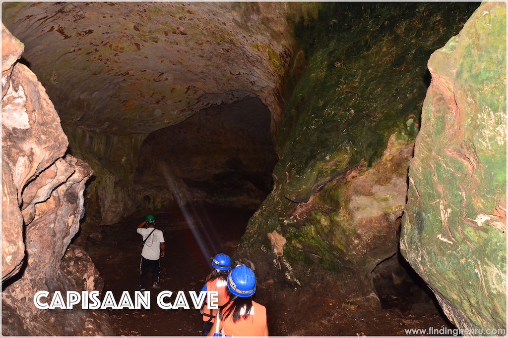 at the entrace of Alayan Cave