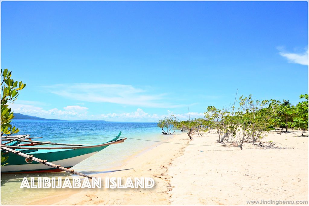 white sand in Alibijaban Island