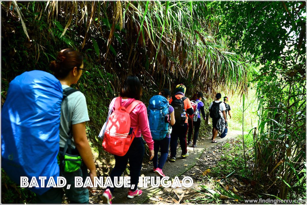 out trek going to Batad