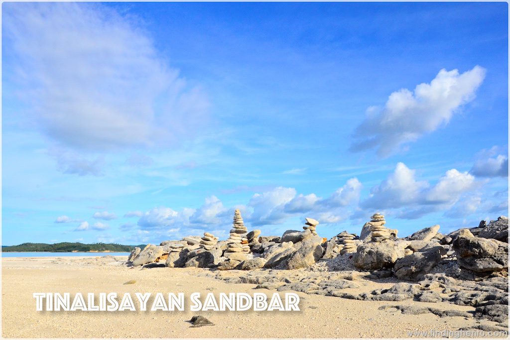 the rocks at Tinalisayan Island