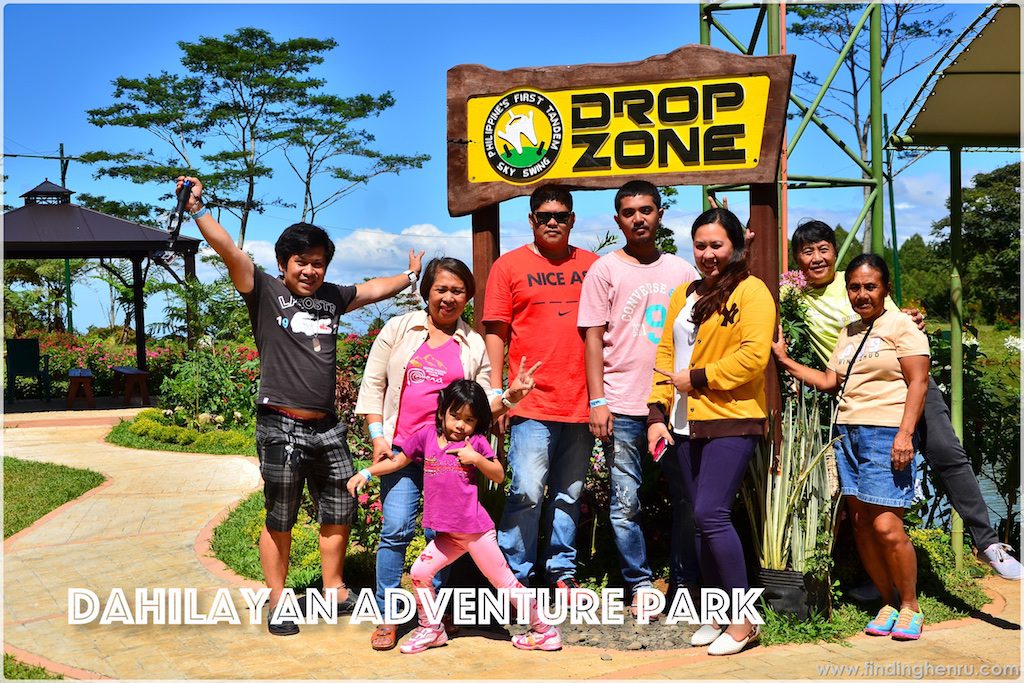 pose at the DropZone area