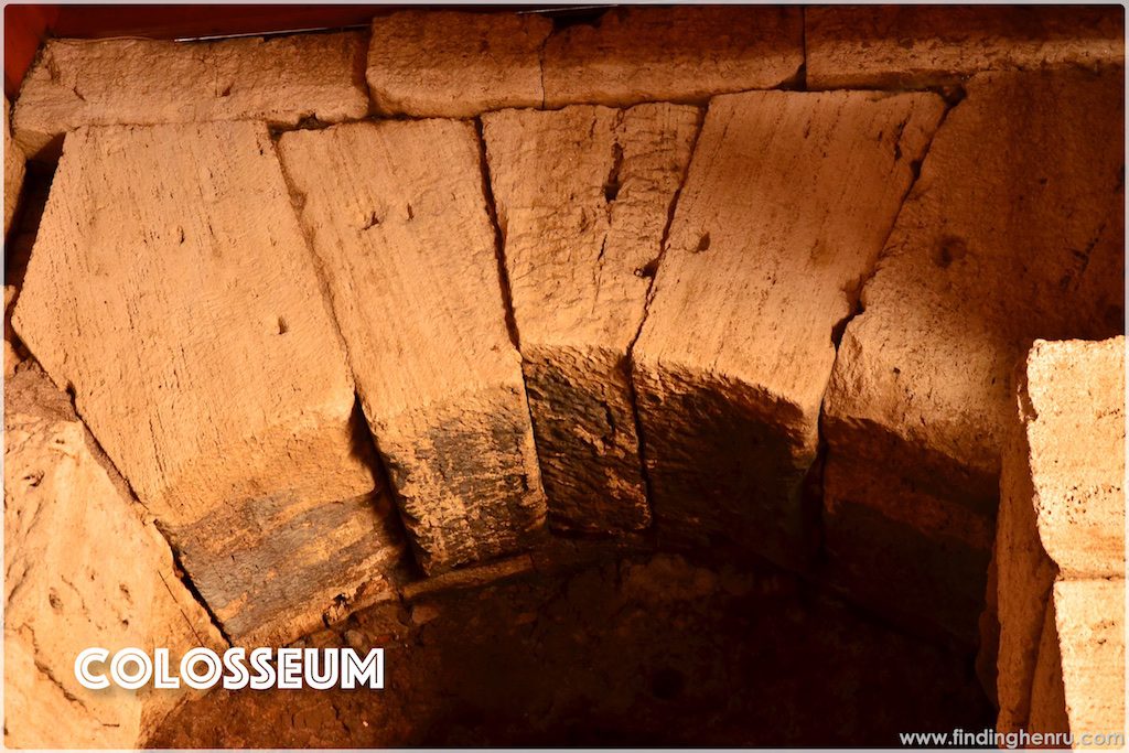 how they constructed the building, manually locking the stones with each other