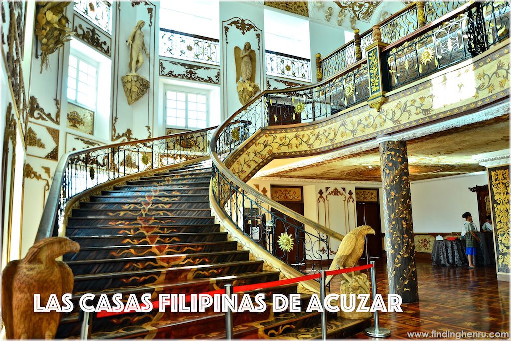 the grand staircase at Hotel Oriente