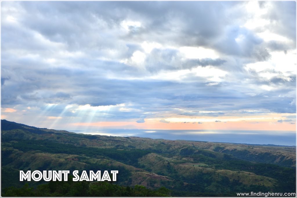 the view at the west side of Bataan